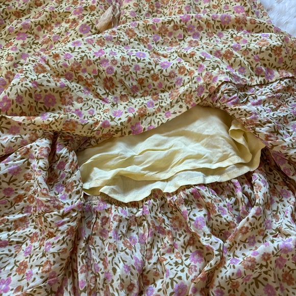 SPELL Floral Maxi Skirt and Lack Of Color Hat Set - Picture 4 of 13